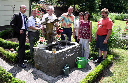 Gartenbauverein Kellberg - Tag der offenen Gartentür im Juni 2008 bei Familie Ortner